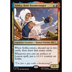 Sokka, Bold Boomeranger