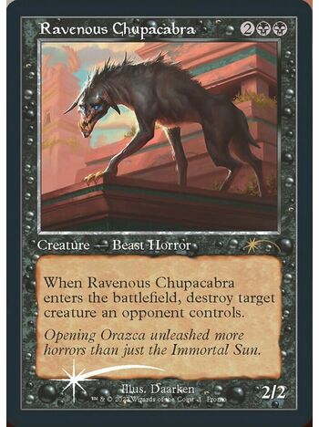 Ravenous Chupacabra