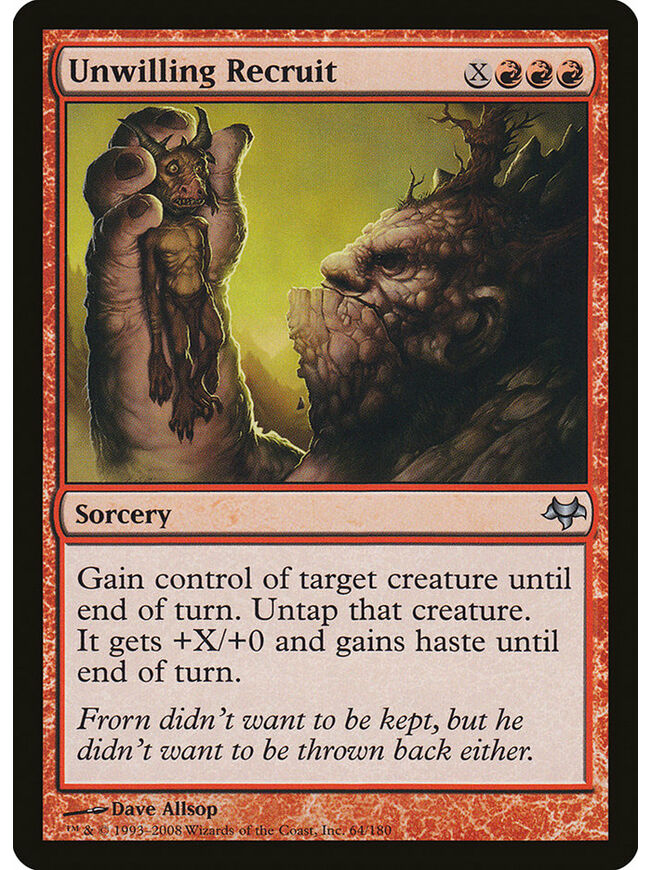 Unwilling Recruit