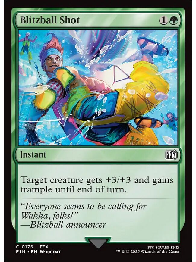 Blitzball Shot