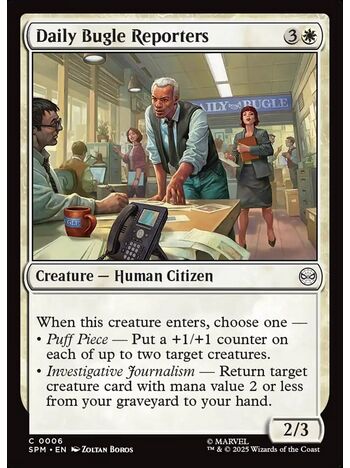 Daily Bugle Reporters