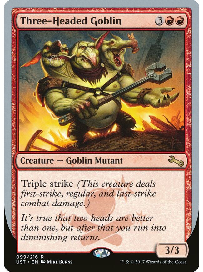 Three-Headed Goblin