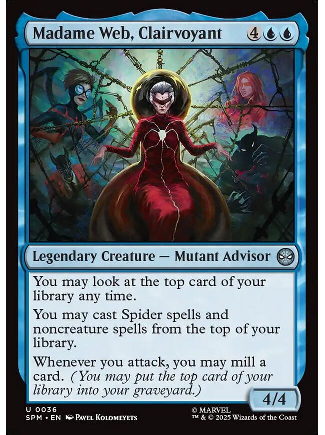 Madame Web, Clairvoyant