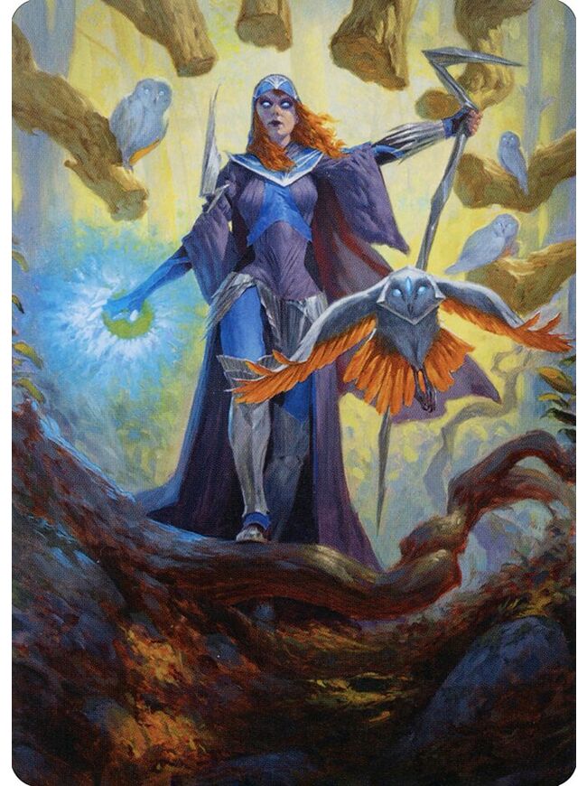 Kasmina, Enigma Sage // Kasmina, Enigma Sage (Art Series)