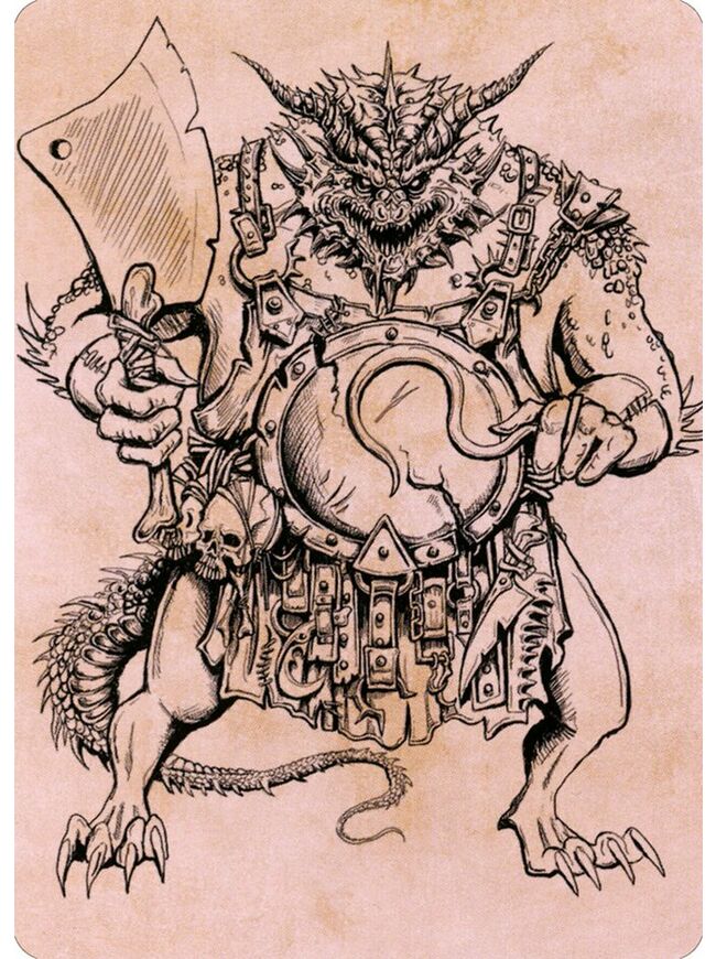 Thrakkus the Butcher // Thrakkus the Butcher (Art Series)