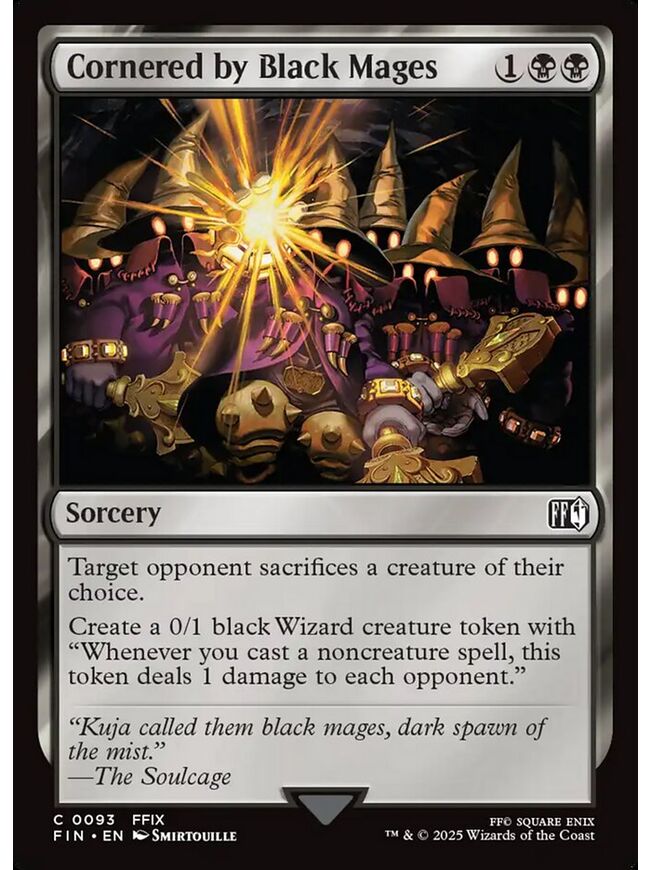 Cornered by Black Mages