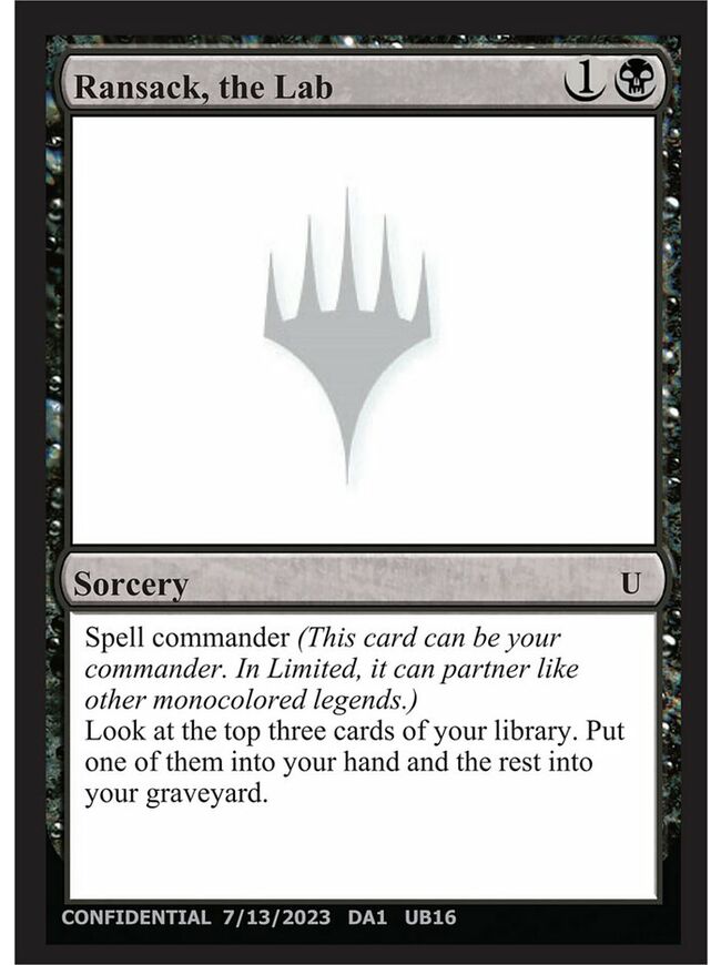 Ransack, the Lab