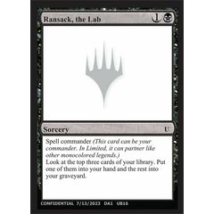 Ransack, the Lab