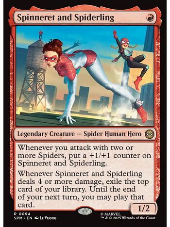 Spinneret and Spiderling