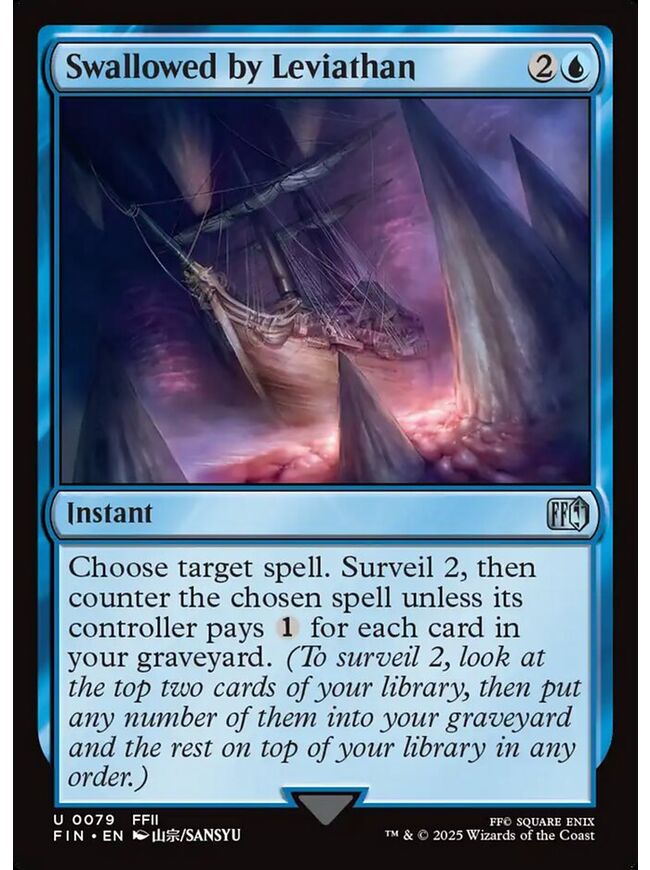 Swallowed by Leviathan