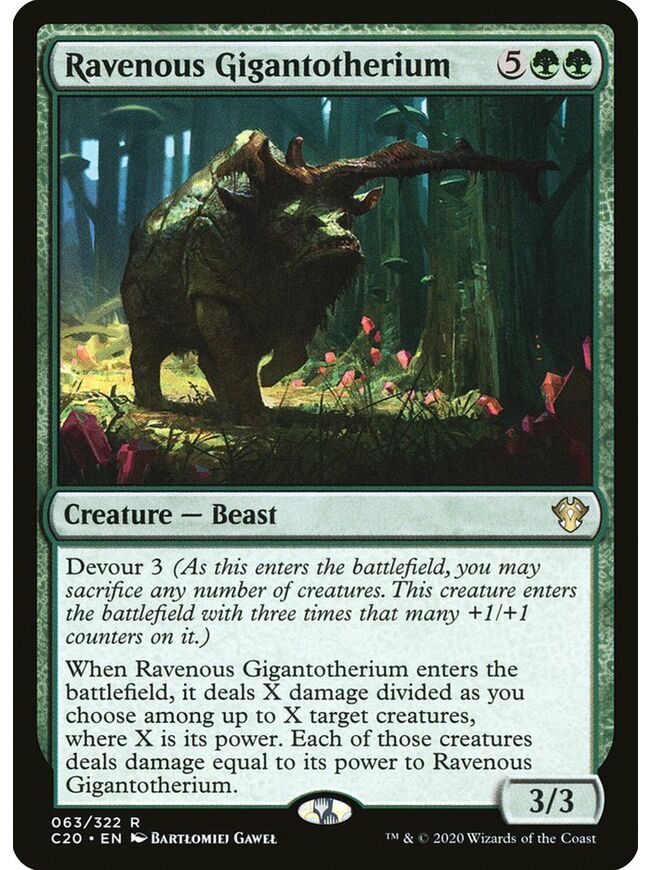 Ravenous Gigantotherium