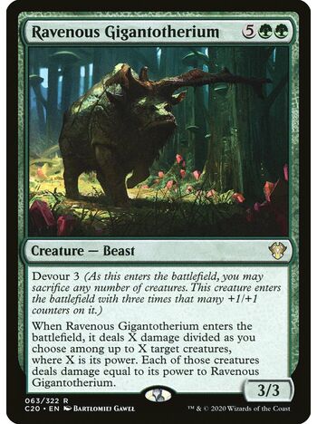 Ravenous Gigantotherium