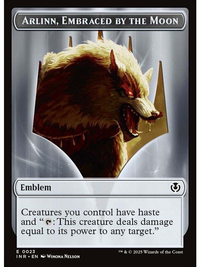 Arlinn Kord Emblem Token