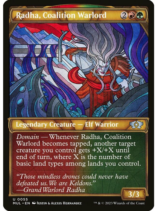 Radha, Coalition Warlord