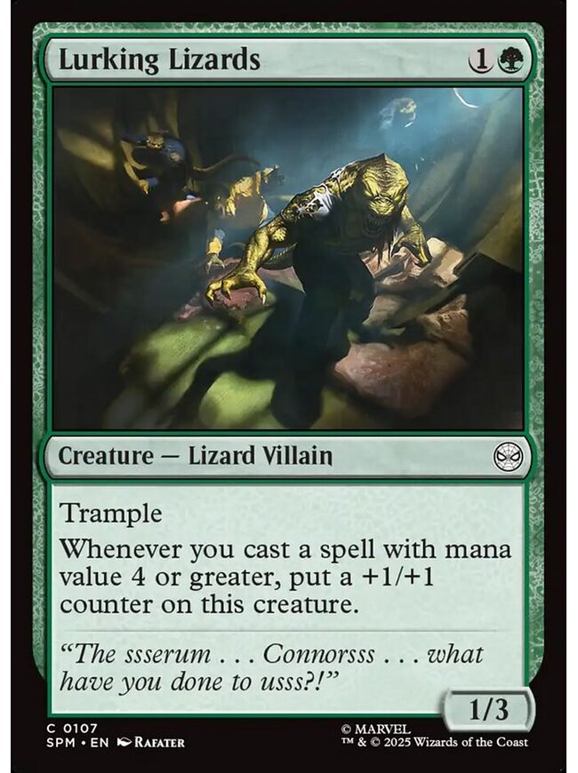 Lurking Lizards