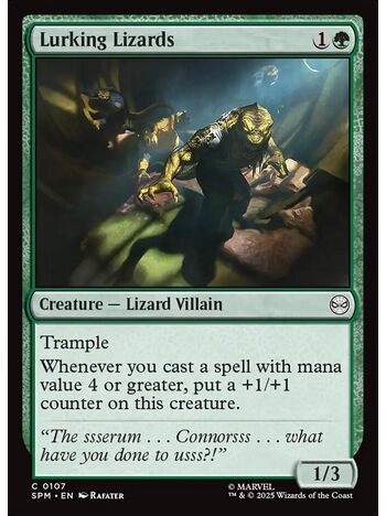 Lurking Lizards