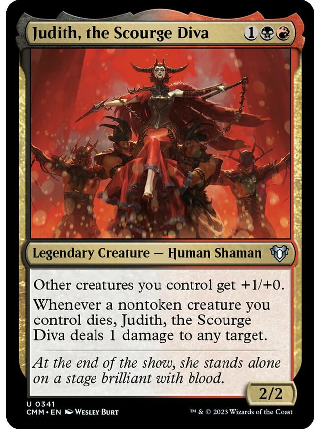 Judith, the Scourge Diva
