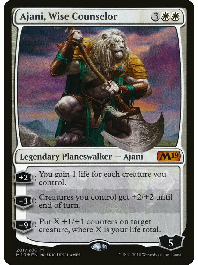 Ajani, Wise Counselor