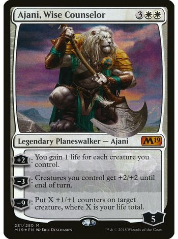 Ajani, Wise Counselor