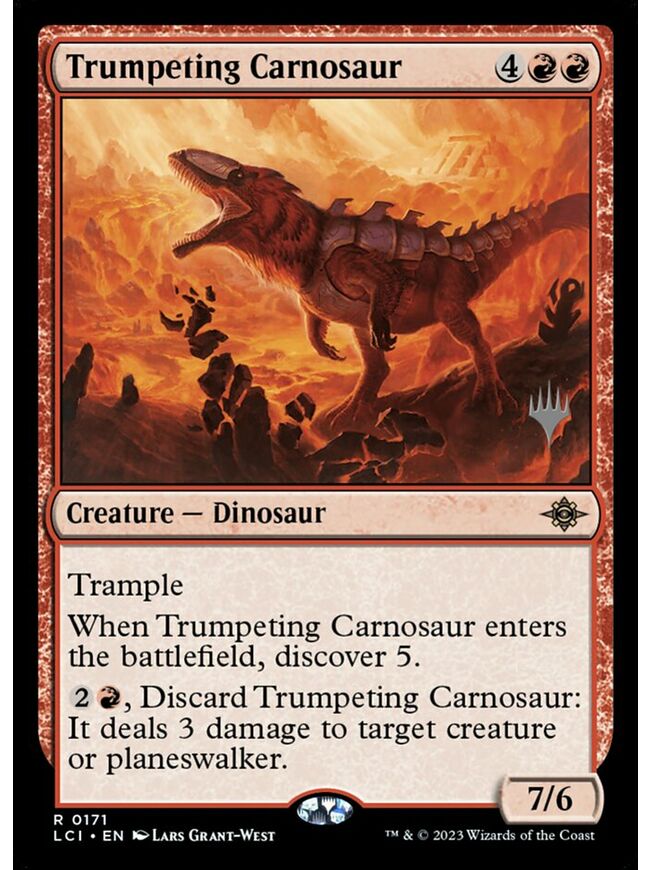 Trumpeting Carnosaur