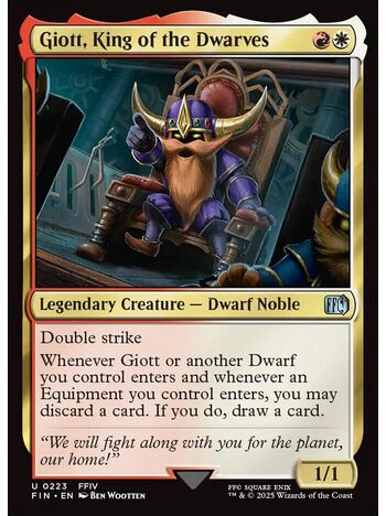 Giott, King of the Dwarves