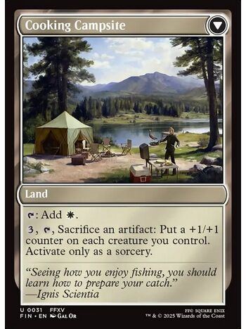 Sidequest: Catch a Fish // Cooking Campsite