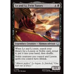 Lo and Li, Twin Tutors