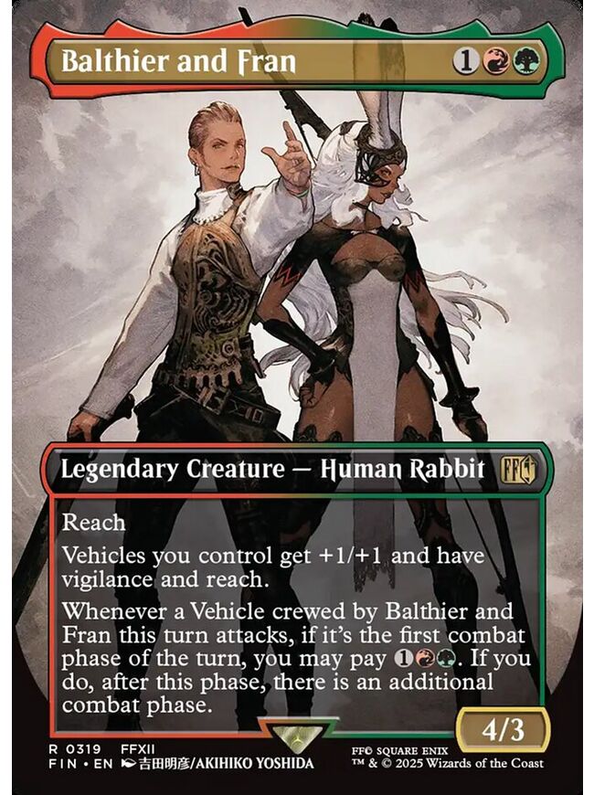 Balthier and Fran