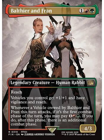 Balthier and Fran