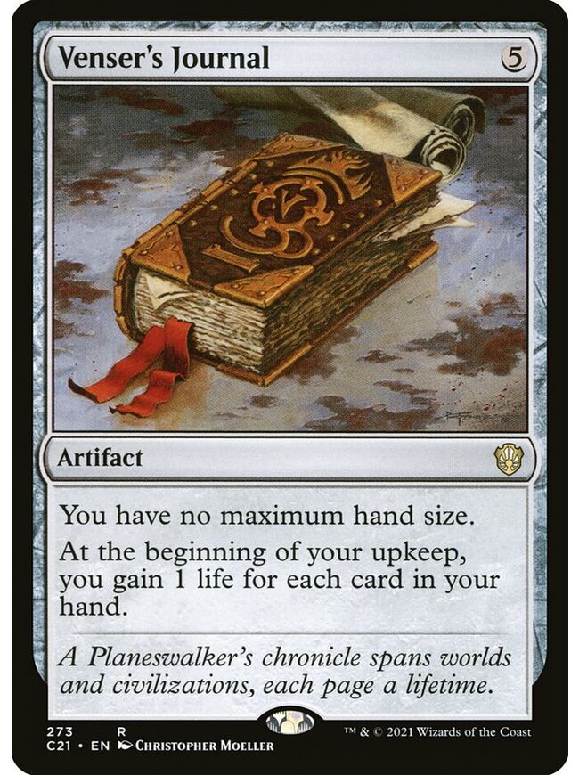 Venser's Journal