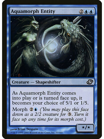 Aquamorph Entity