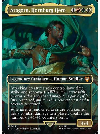 Aragorn, Hornburg Hero