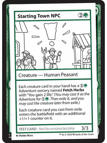 Starting Town NPC
