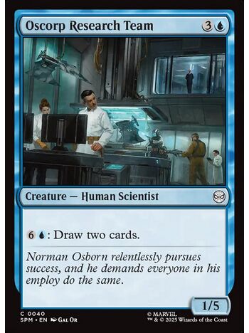 Oscorp Research Team