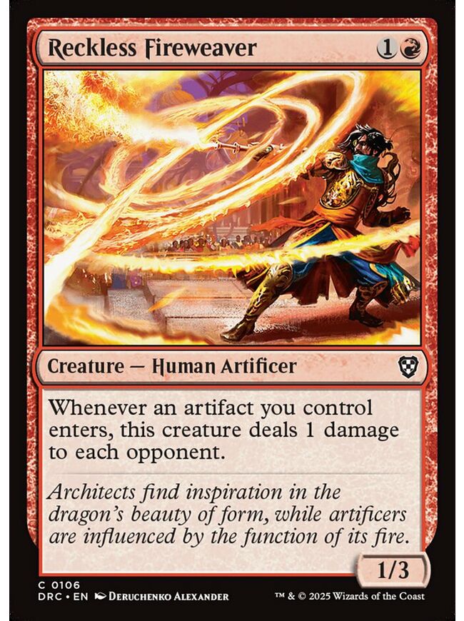Reckless Fireweaver