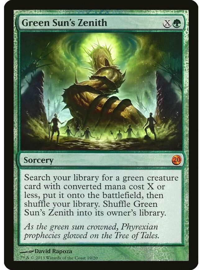 Green Sun's Zenith