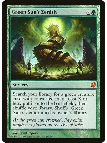 Green Sun's Zenith