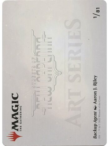 Backup Agent // Backup Agent (Art Series)