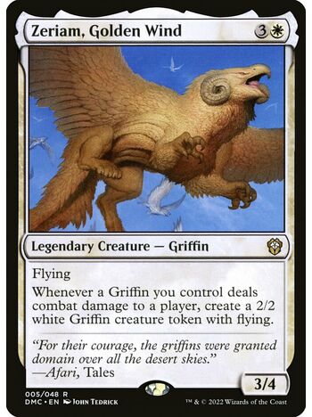 Zeriam, Golden Wind
