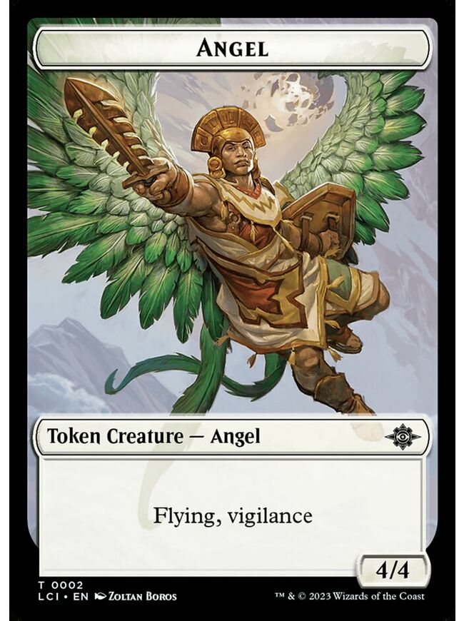 Angel Token (4/4) (Flying, vigilance)