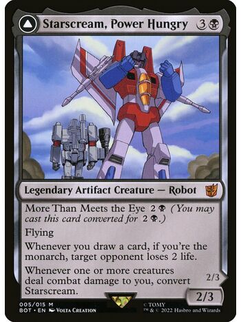Starscream, Power Hungry // Starscream, Seeker Leader