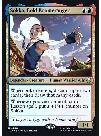 Sokka, Bold Boomeranger