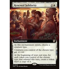 Renewed Solidarity