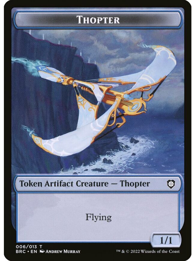 Thopter Token (1/1) (Blue)