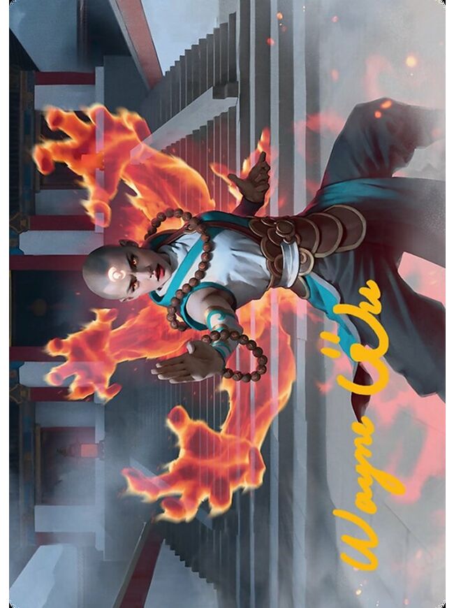 Flamehold Grappler // Flamehold Grappler (Art Series)