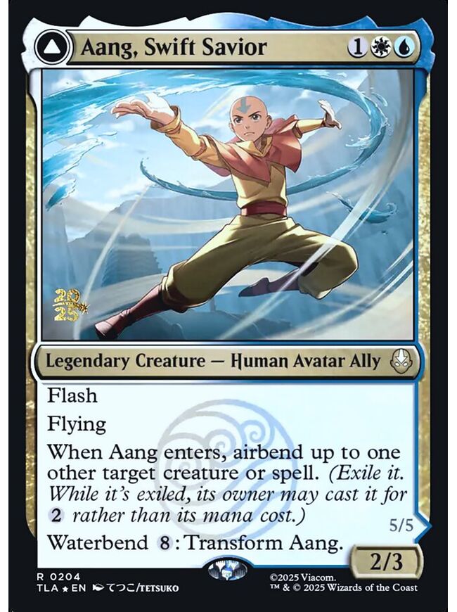 Aang, Swift Savior // Aang and La, Ocean's Fury