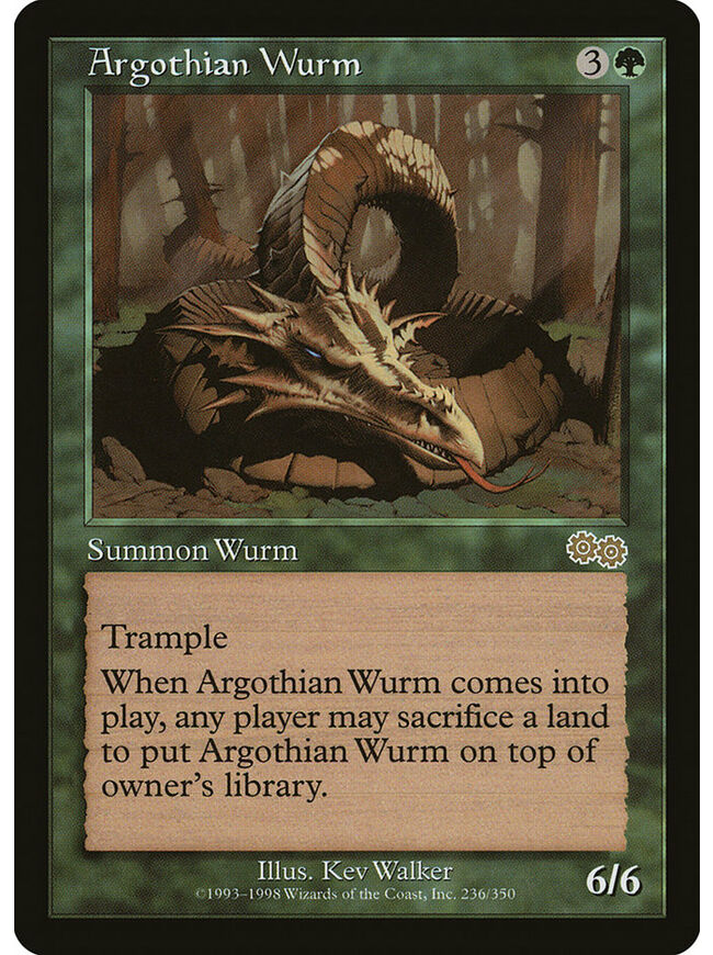 Argothian Wurm