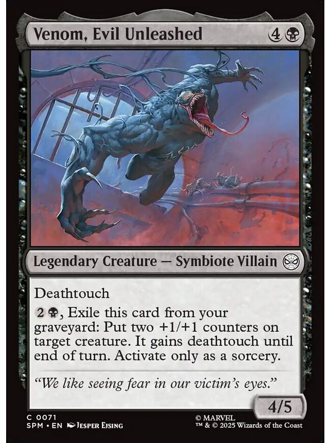 Venom, Evil Unleashed