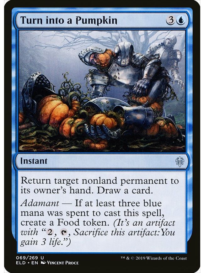 Turn into a Pumpkin