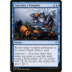Turn into a Pumpkin